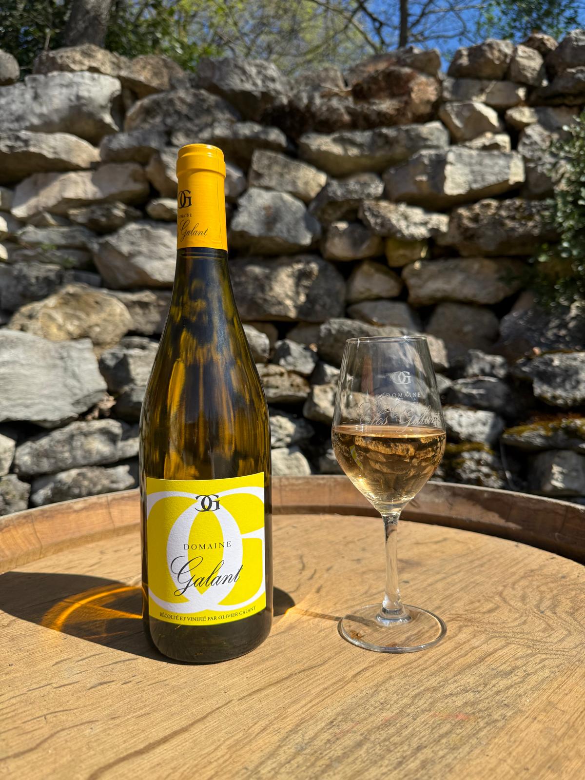 Bouteille Imprévu, vin blanc Vin de France du Clos Galant, Aubussargues