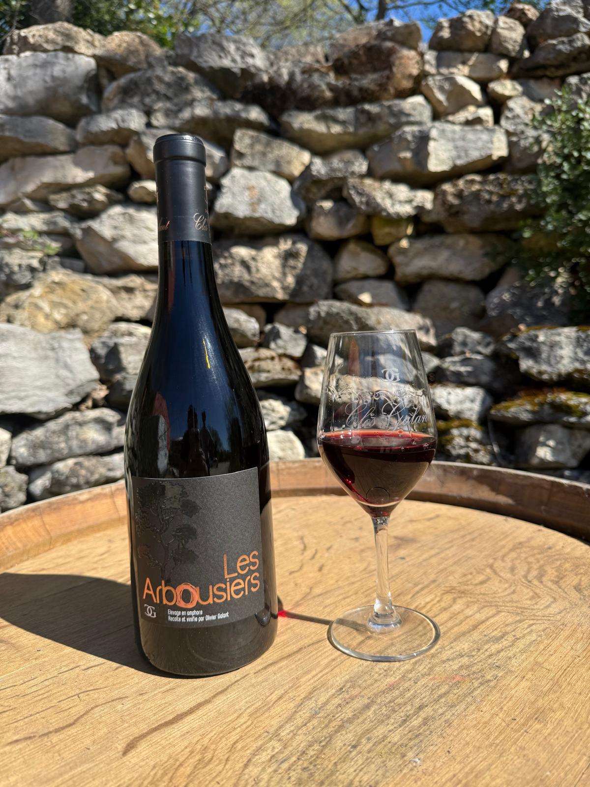Bouteille Les Arbousiers, vin rouge IGP Cévennes du Clos Galant, Aubussargues