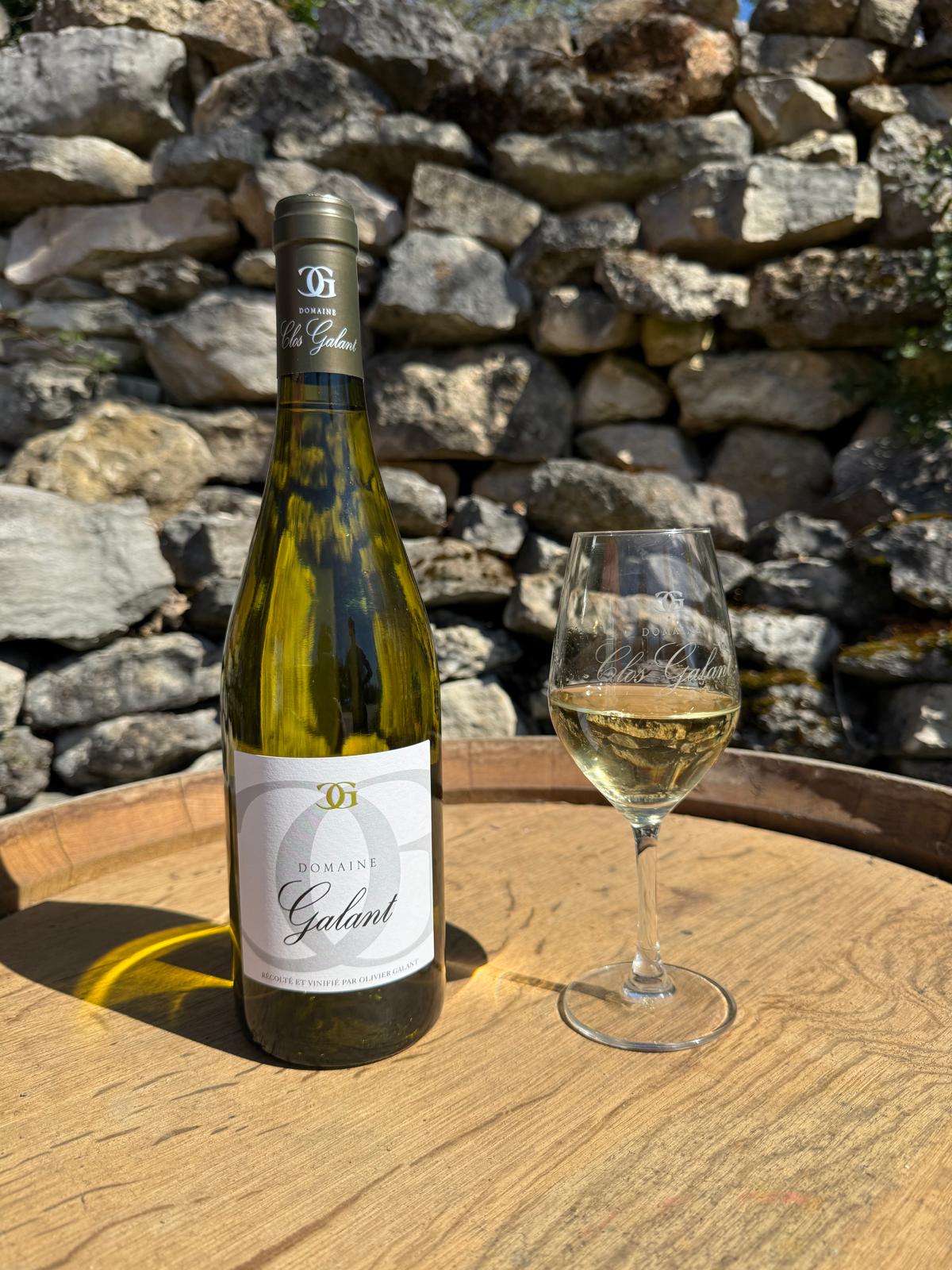 Bouteille Montredon, vin blanc IGP Cévennes du Clos Galant, Aubussargues