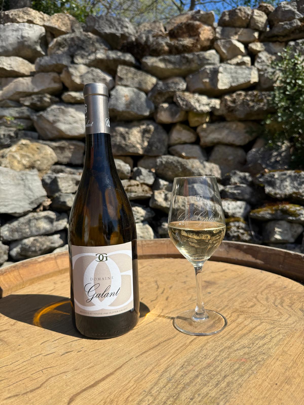 Bouteille La Madonne, vin blanc IGP Cévennes du Clos Galant, Aubussargues